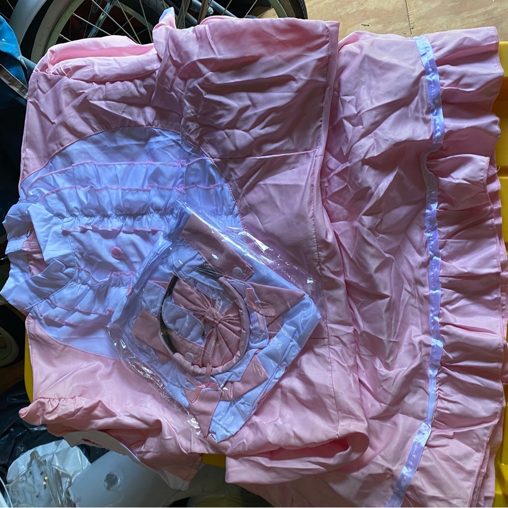 Pink cat maid costume